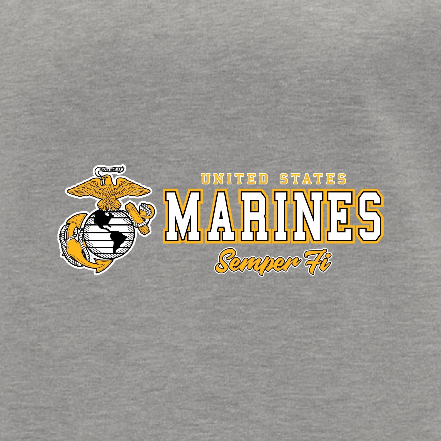 United States Marines Semper Fi Crewneck