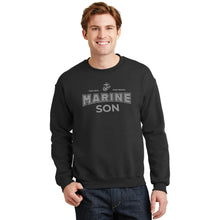 Load image into Gallery viewer, Marines Son Crewneck (Black)