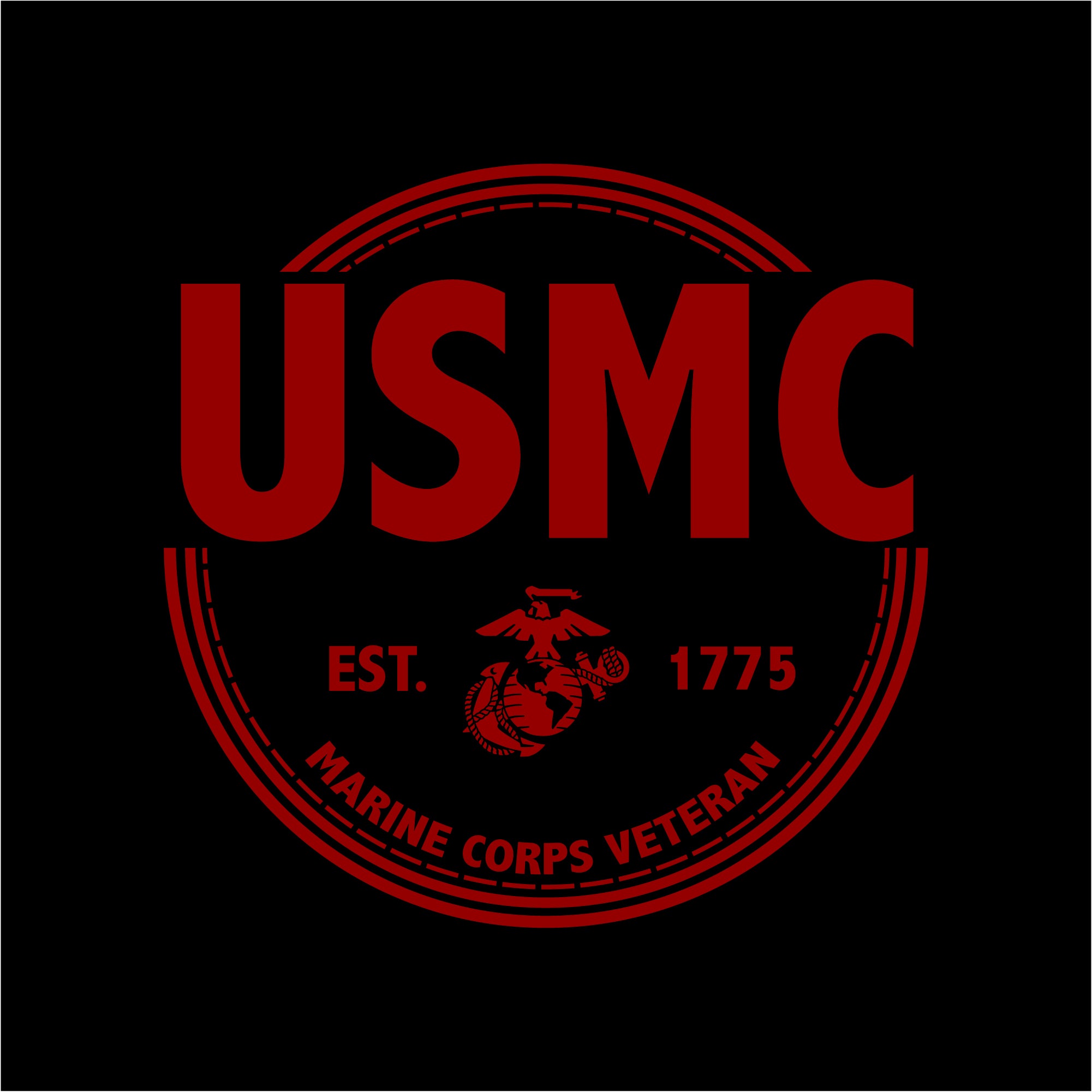 Marines Veteran Ladies T-Shirt