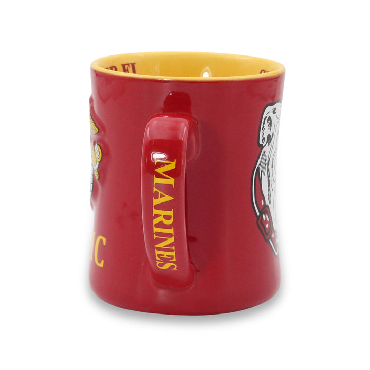 Marines Bulldog Mug (Red)