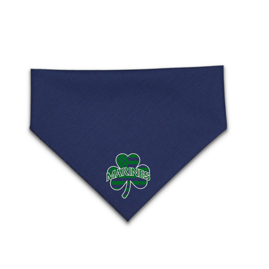 Marines Shamrock Dog Bandana