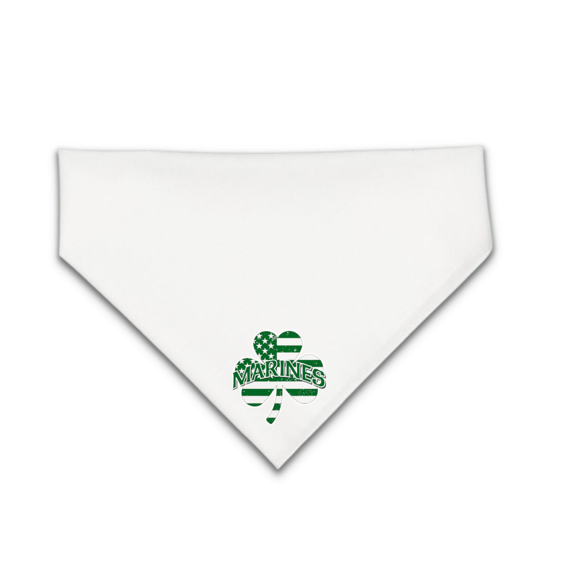 Marines Shamrock Dog Bandana