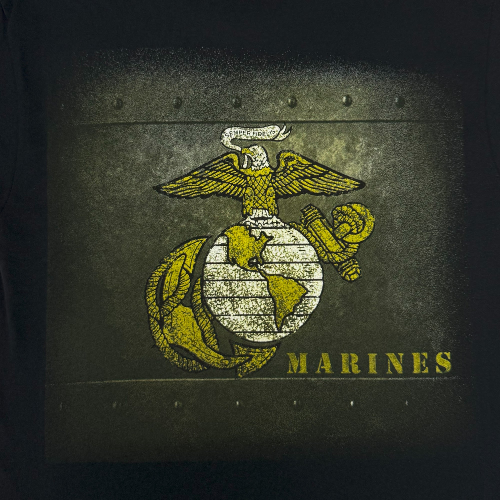 Marines Rivets T-Shirt (Black)