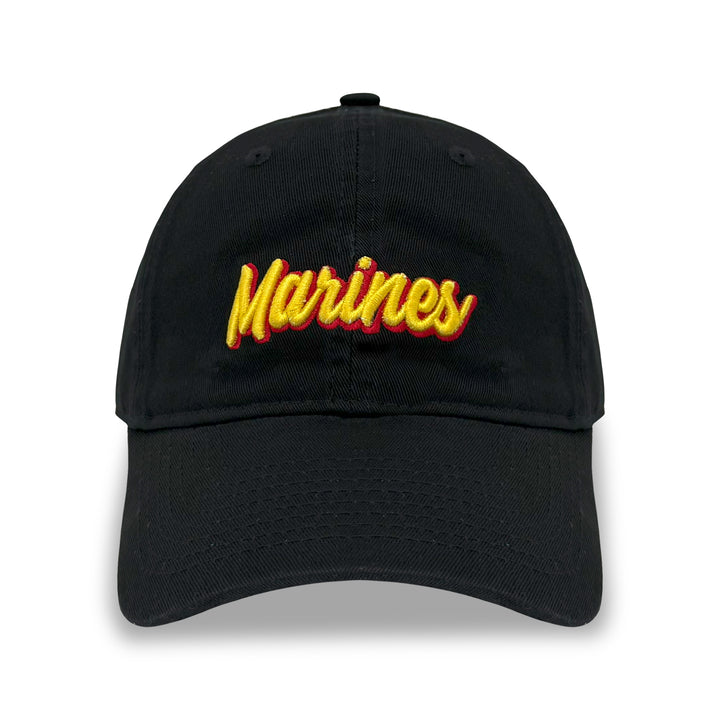 Marines Ladies Script Hat (Black)