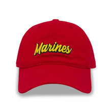 Load image into Gallery viewer, Marines Ladies Script Hat (Red)