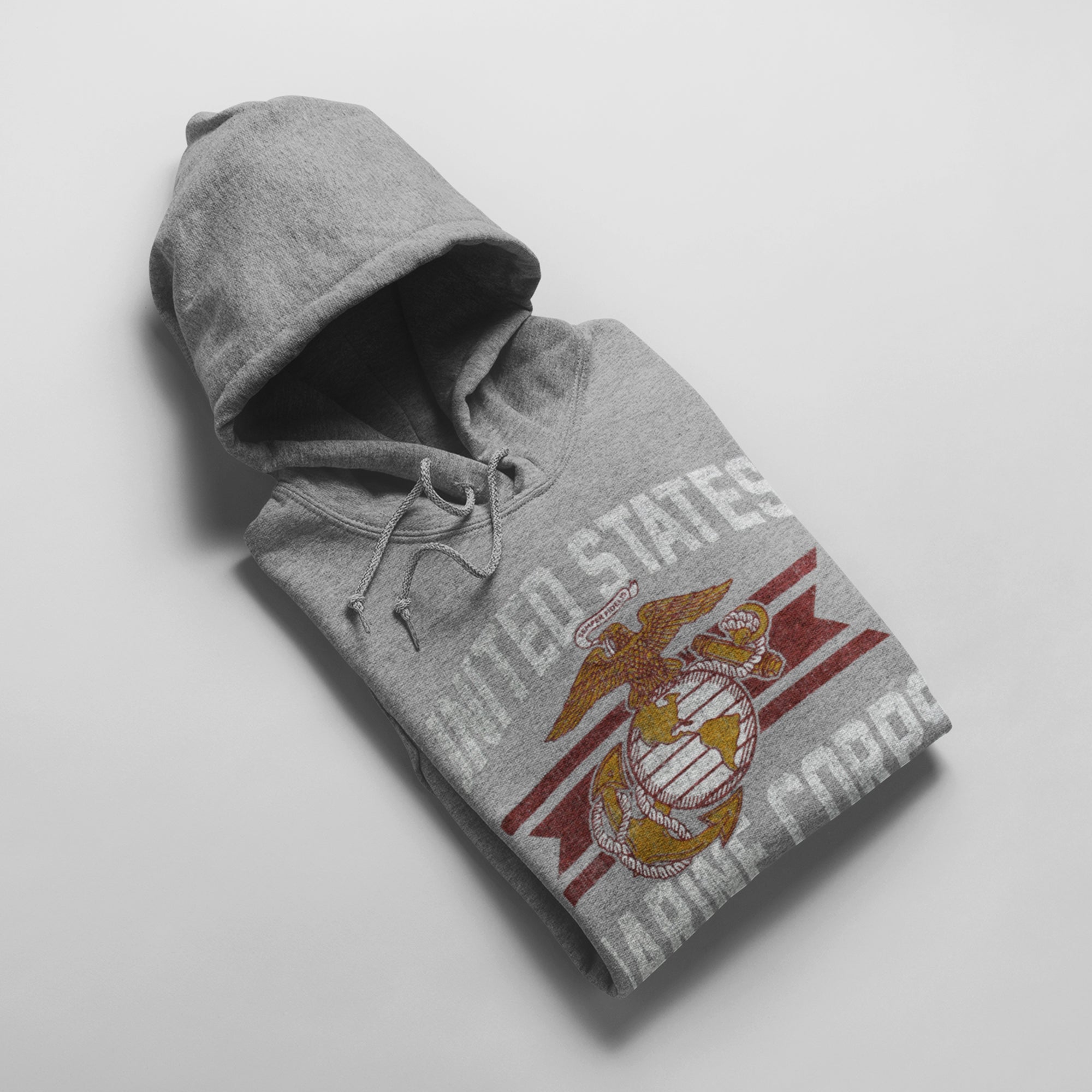 Marines Vintage Basic Hood (Grey)