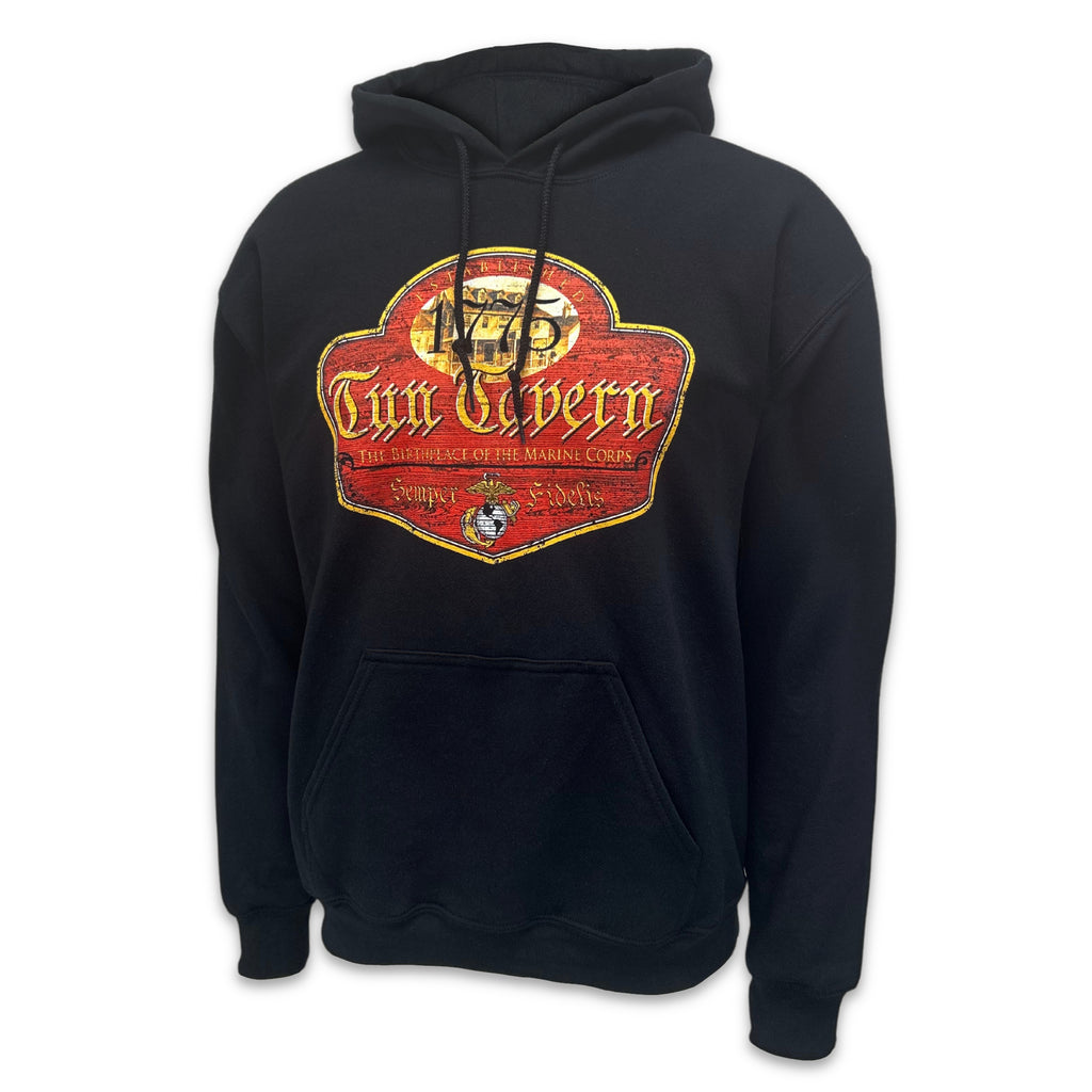 Tun Tavern Hooded Sweatshirt (Black)