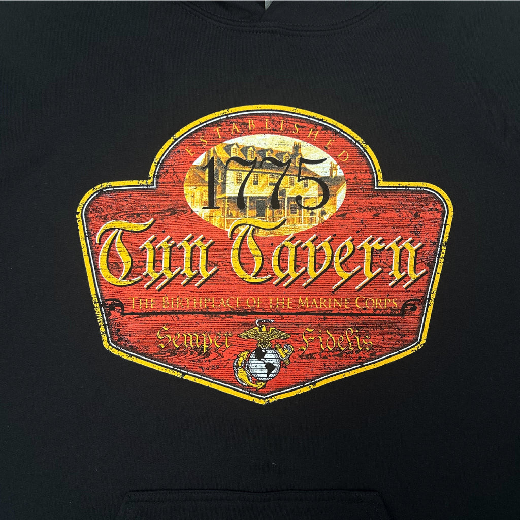 Tun Tavern Hooded Sweatshirt (Black)