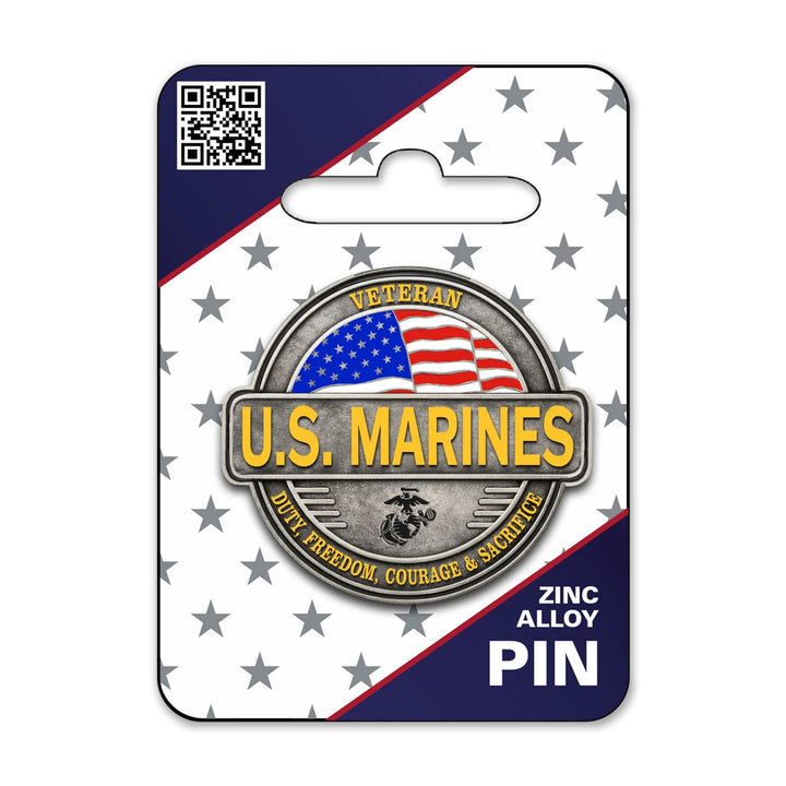 U.S. Marines Veteran Pin
