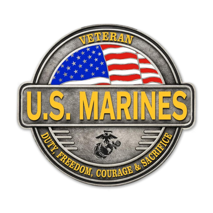 U.S. Marines Veteran Pin