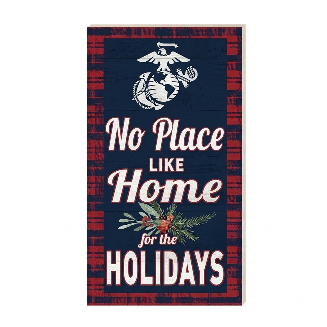 USMC 11x20 Sign Home for the Holidays*