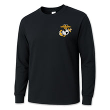 Load image into Gallery viewer, USMC EGA Logo Long Sleeve T-Shirt