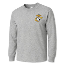 Load image into Gallery viewer, USMC EGA Logo Long Sleeve T-Shirt