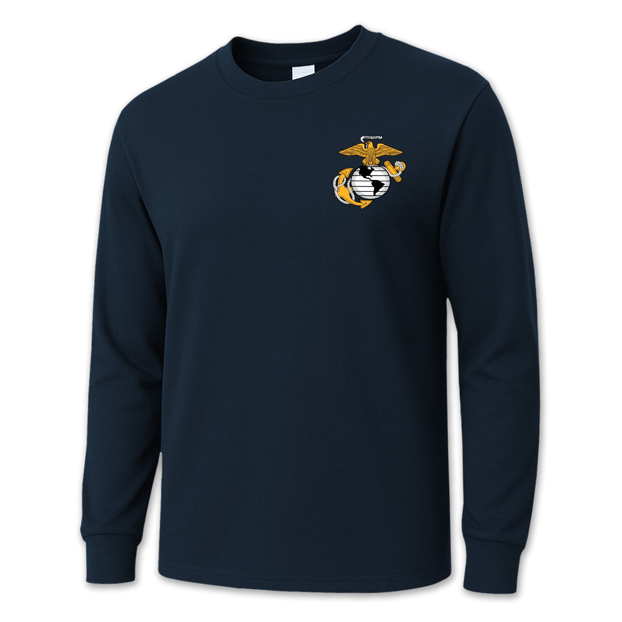 USMC EGA Logo Long Sleeve T-Shirt