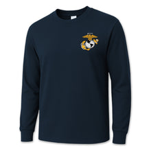 Load image into Gallery viewer, USMC EGA Logo Long Sleeve T-Shirt