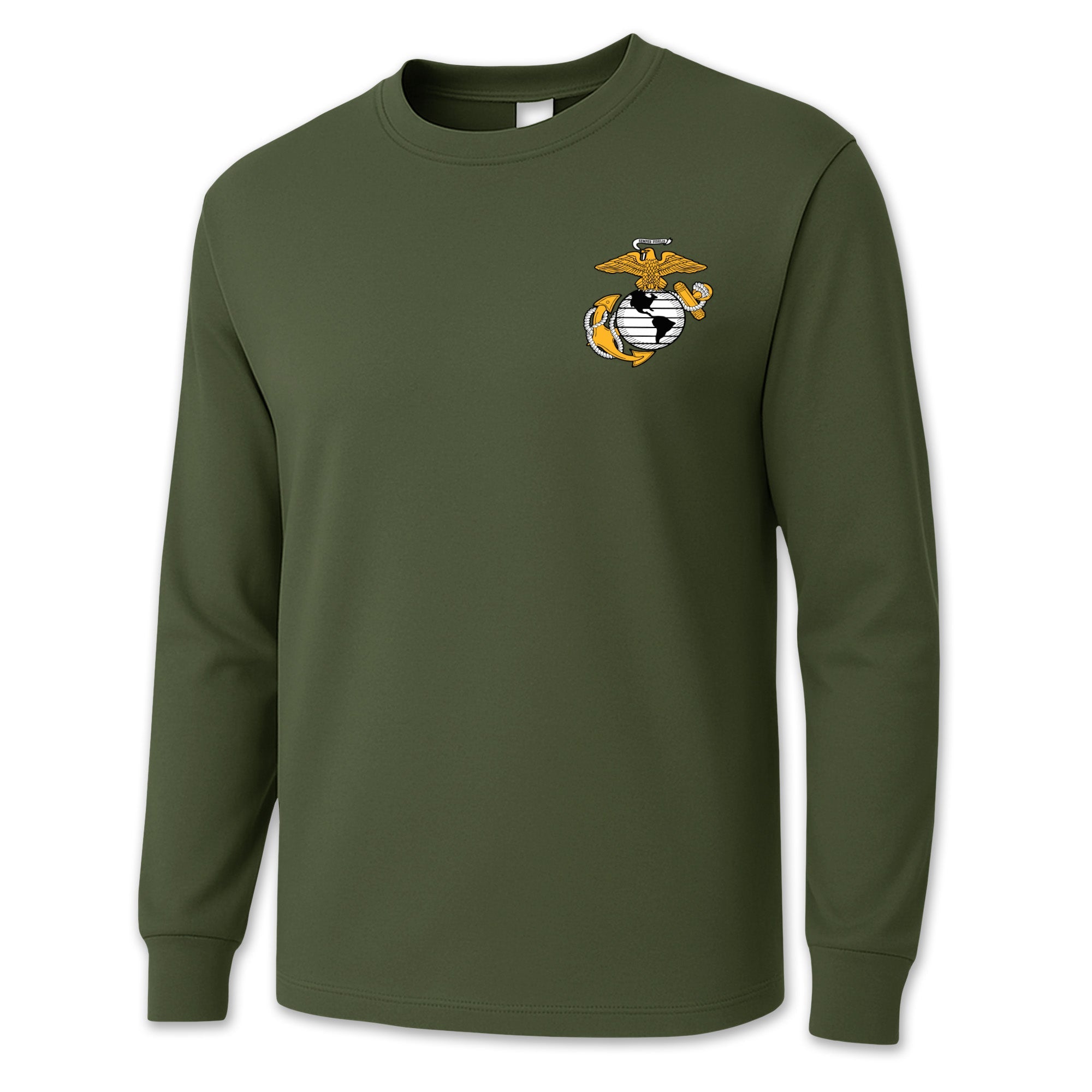 USMC EGA Logo Long Sleeve T-Shirt