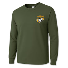 Load image into Gallery viewer, USMC EGA Logo Long Sleeve T-Shirt