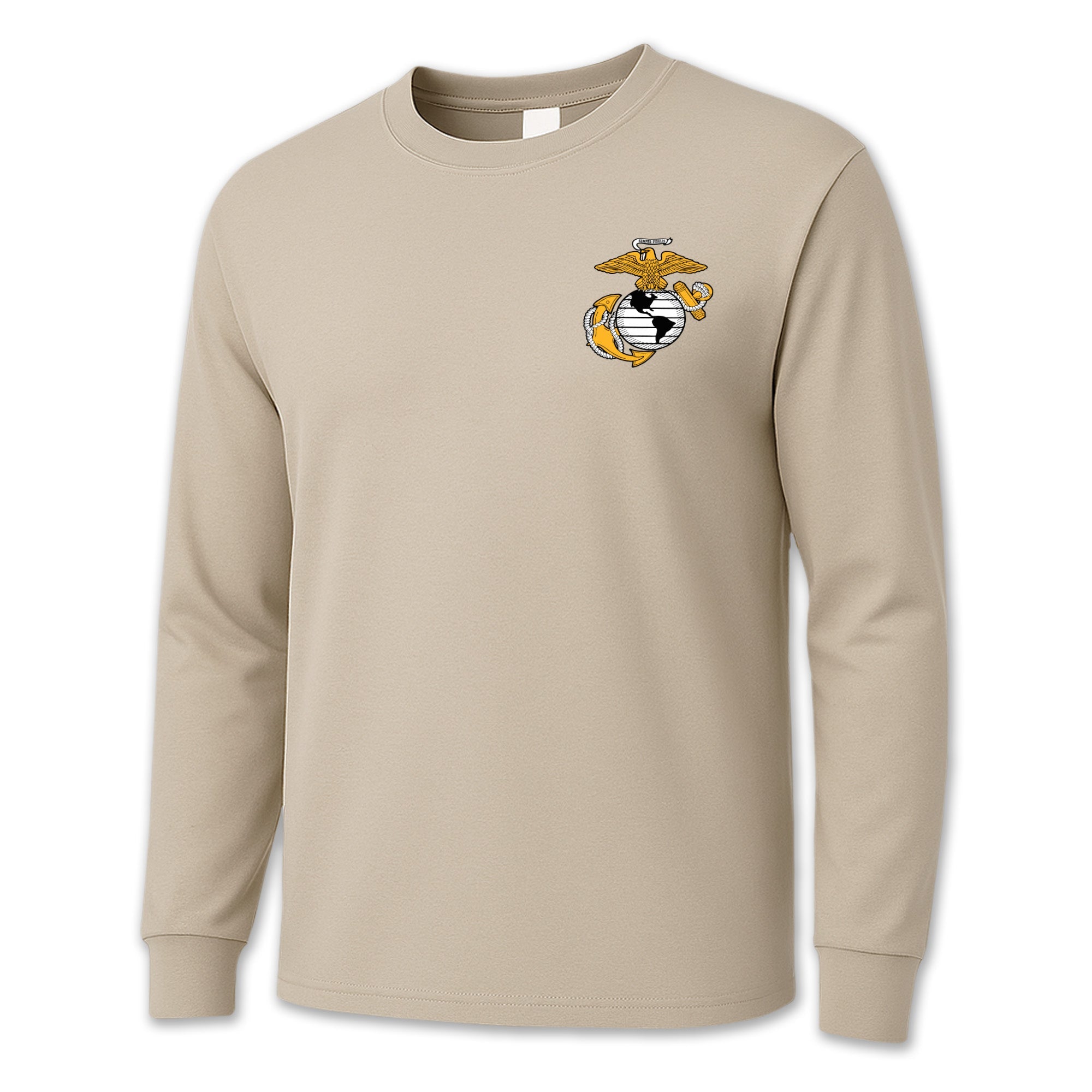 USMC EGA Logo Long Sleeve T-Shirt