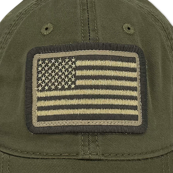 USMC Patch Flag Hat (Moss)