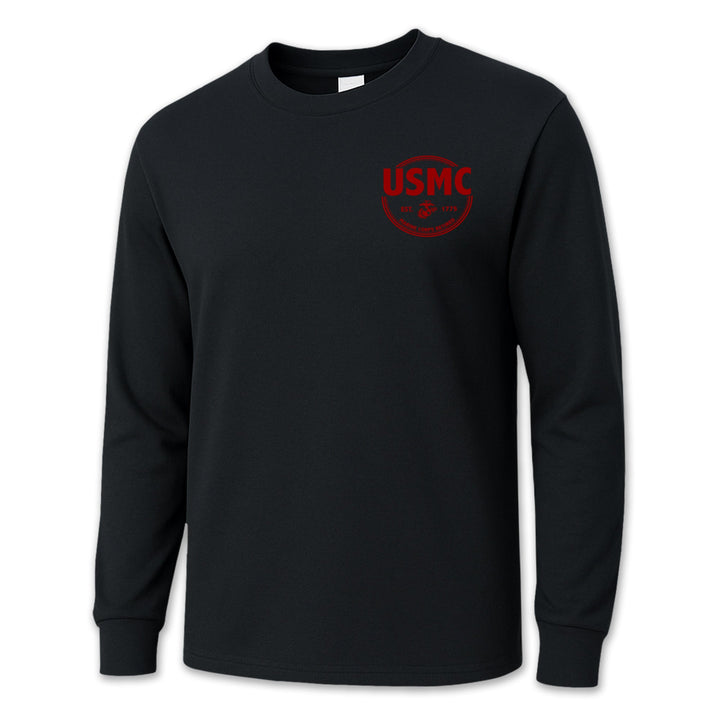 Marines Retired Long Sleeve T-Shirt