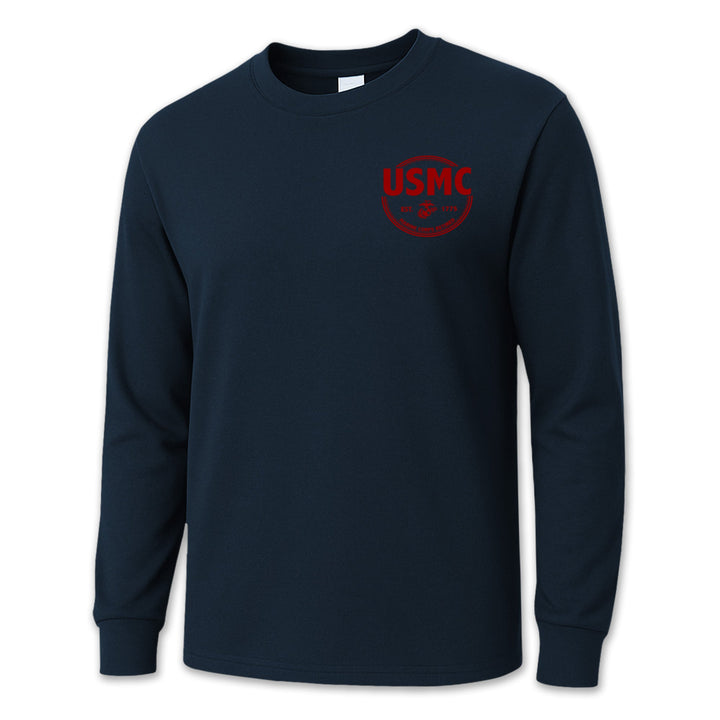 Marines Retired Long Sleeve T-Shirt