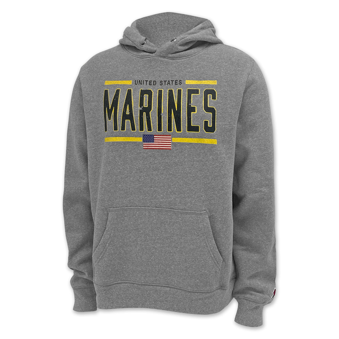 United States Marines Flag Heritage Hood (Grey)