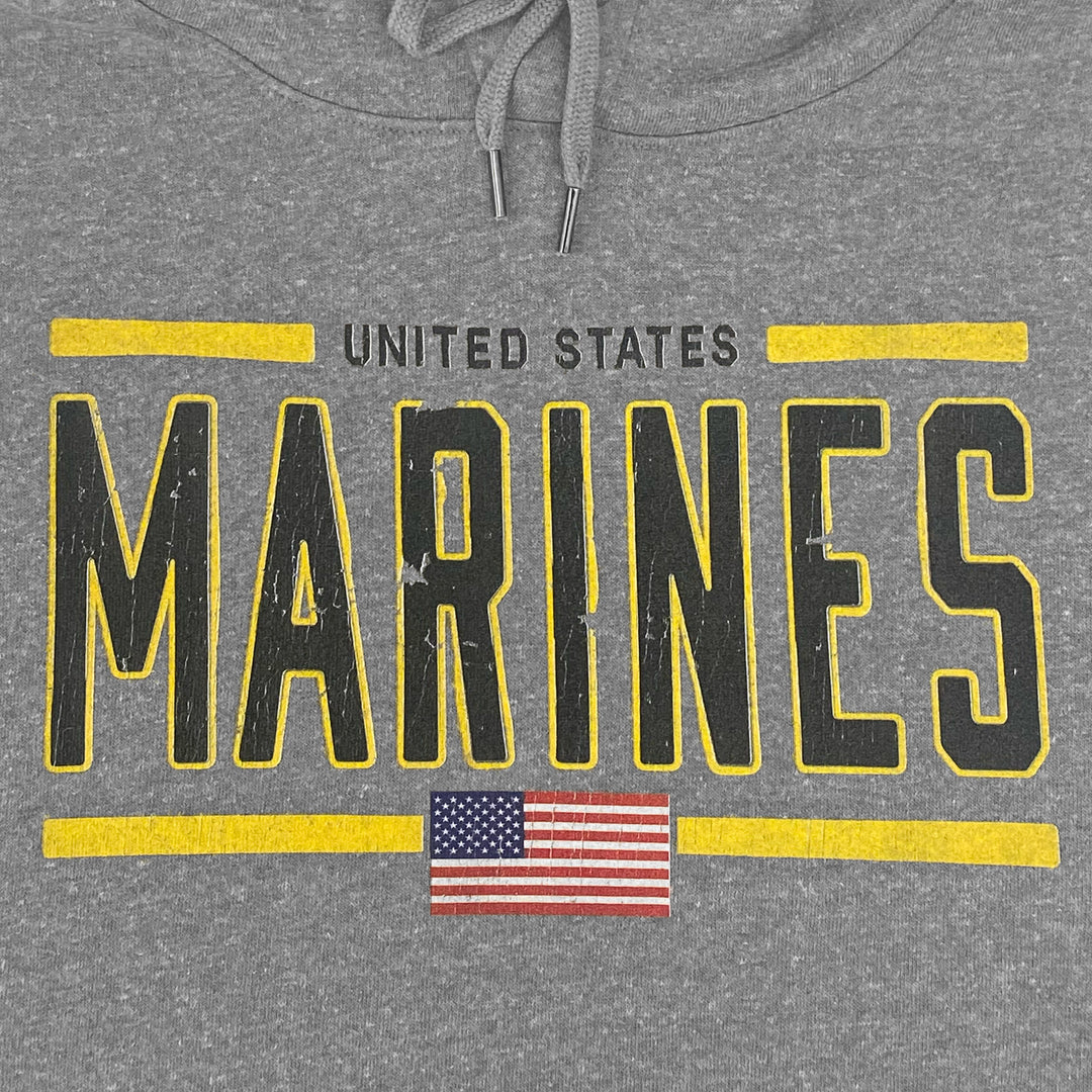 United States Marines Flag Heritage Hood (Grey)