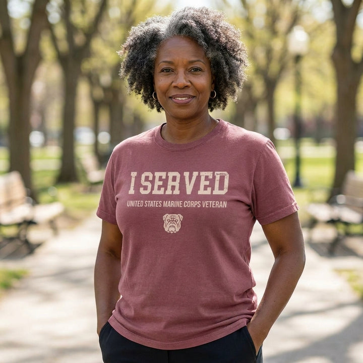 Marines Women's I Served T