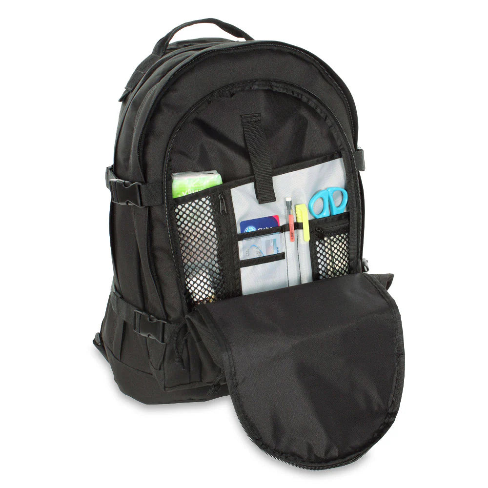 american flags for hiking backpacks USA Flag S.O.C. 3 Day Pass Bag (Black) – Marines Gear