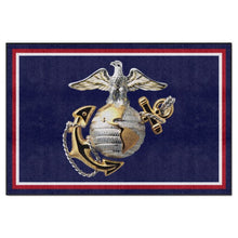 Load image into Gallery viewer, U.S. Marines 5X8 Plush Rug