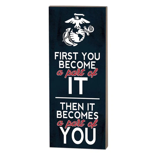 Marines First You Become Sign (7x18)*