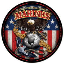Load image into Gallery viewer, United States Marine Corps Fighting Eagle Circle (20x20)