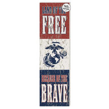 Load image into Gallery viewer, United States Marine Corps Land of the Free Indoor Outdoor (10x35)