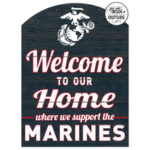 Load image into Gallery viewer, Marines Indoor Outdoor Marquee Sign (16x22)