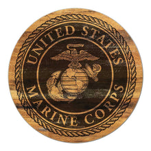Load image into Gallery viewer, United States Marine Corps Logo Sign (12x12)