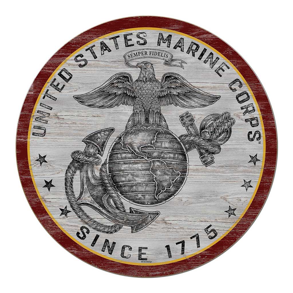 United States Marine Corps EGA Pen Sign (12x12)