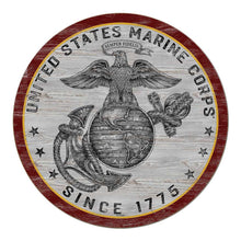 Load image into Gallery viewer, United States Marine Corps EGA Pen Sign (12x12)