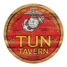 Load image into Gallery viewer, United States Marine Corps Tun Tavern Sign 4C (12x12)