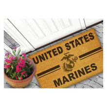 Load image into Gallery viewer, Marines EGA Stripe Doormat