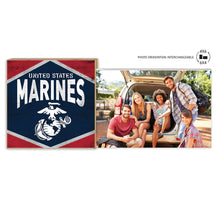 Load image into Gallery viewer, Marines Retro Diamond Floating Picture Frame*