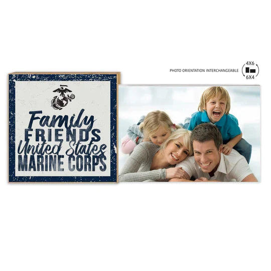 Marines Family Friends Floating Picture Frame*