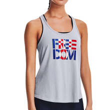 Load image into Gallery viewer, Under Armour Ladies Freedom Tank (Grey)