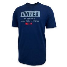 Load image into Gallery viewer, Under Armour Freedom United T-Shirt (Navy)