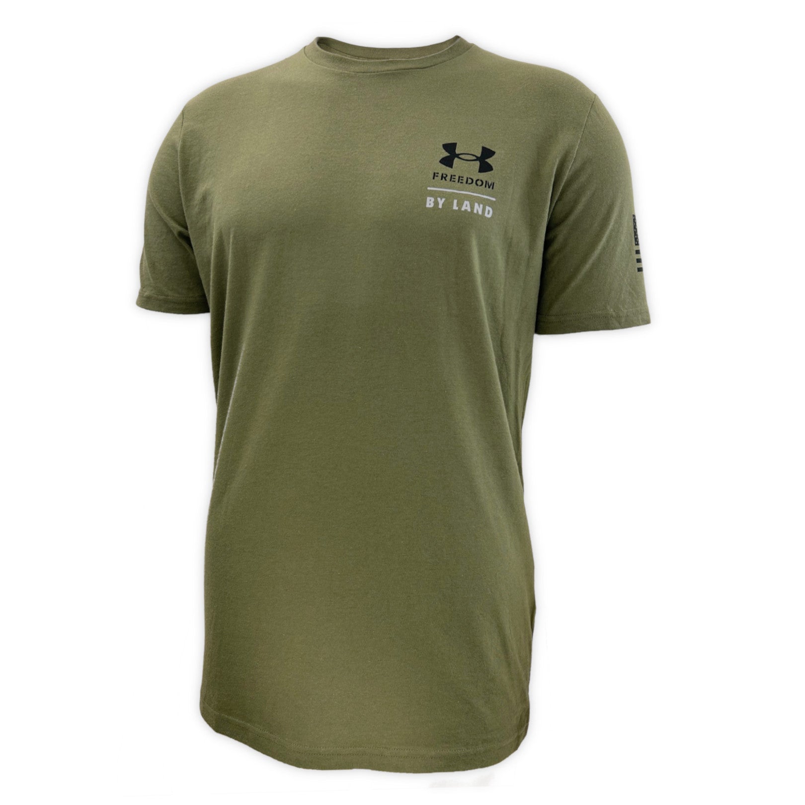 Under Armour Freedom By Land T-Shirt (OD Green)