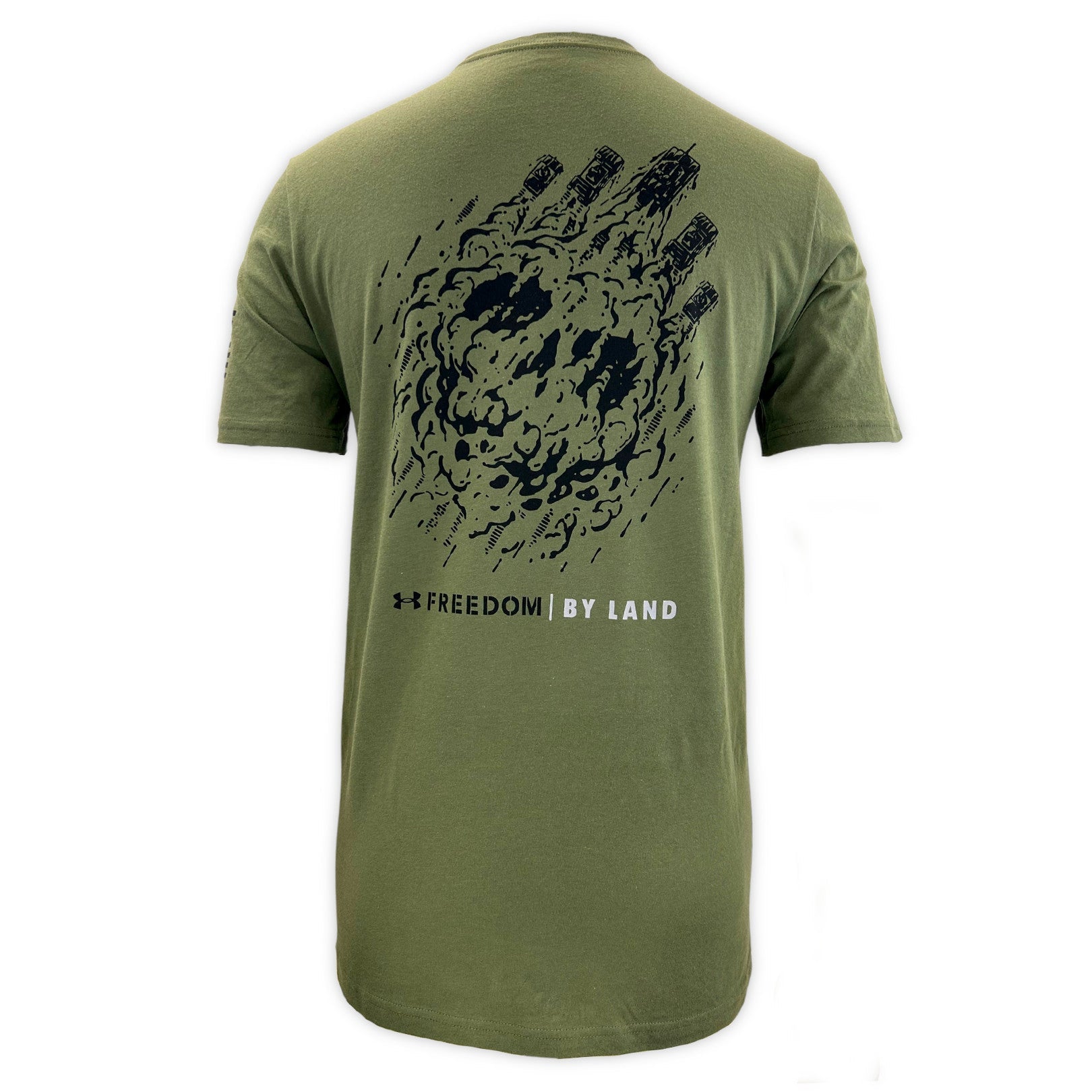 Under Armour Freedom By Land T-Shirt (OD Green)