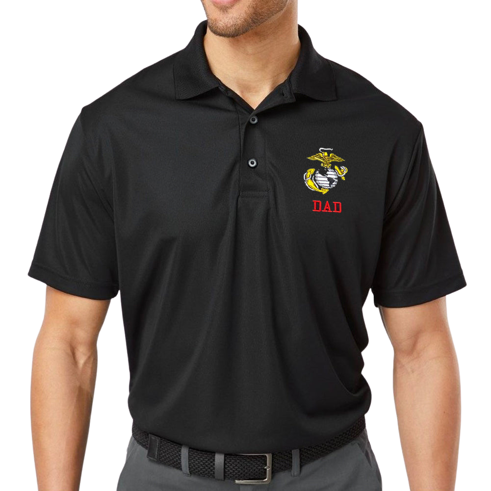 Usmc top polo shirt