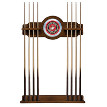 Load image into Gallery viewer, Marines EGA Solid Wood Cue Rack