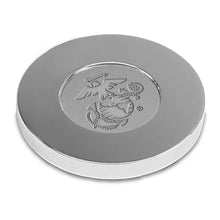 Load image into Gallery viewer, Marines EGA Paperweight (Silver)