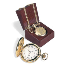 Load image into Gallery viewer, Marines EGA Gold Plated Pocket Watch