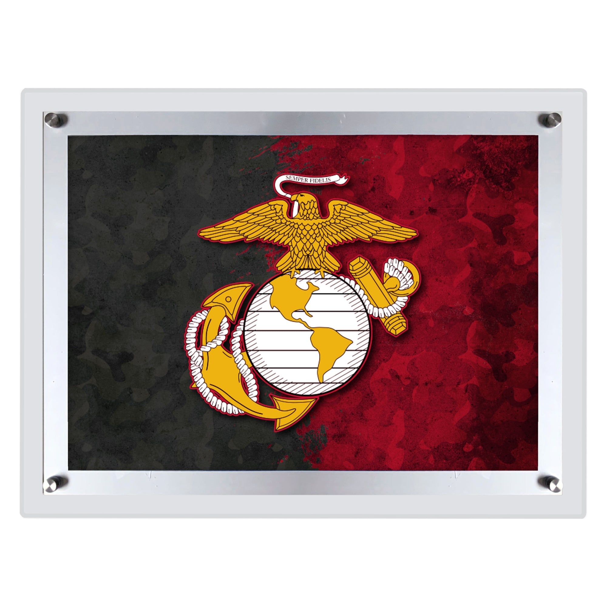 Marines EGA Backlit LED Sign